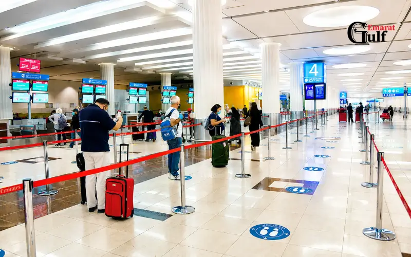 Airport enterce view