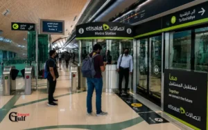 Travel Time from Etisalat Metro Station to Key Locations